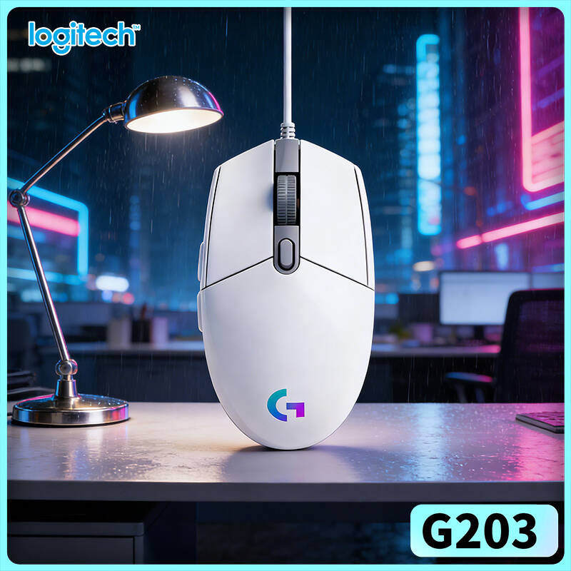 Logitech Mouse G203 - Logitech G203 Wired Gaming Mouse RGB