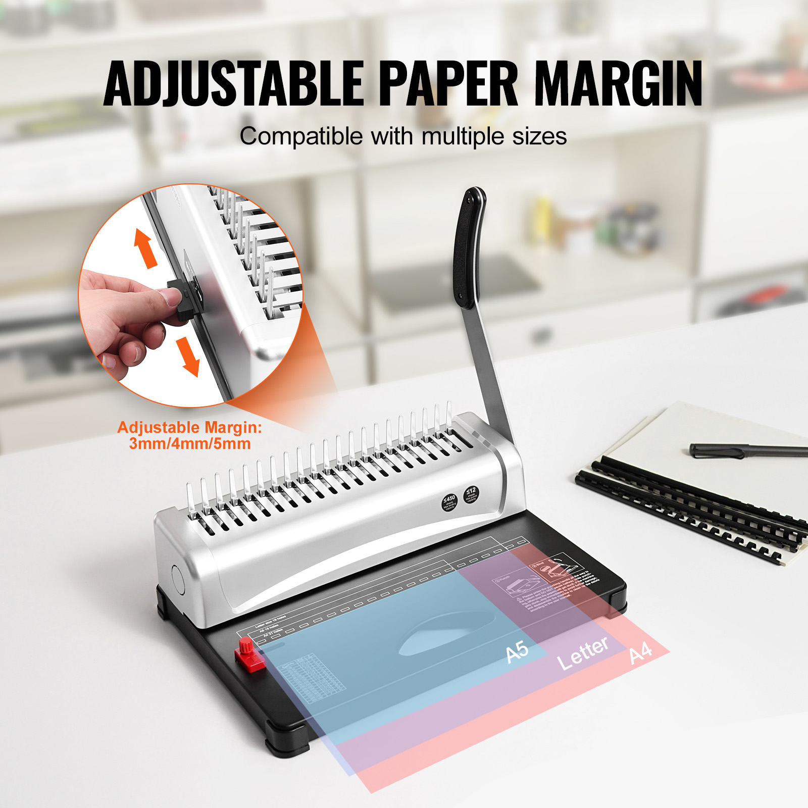 VEVOR Binding Machine Comb Bin - огляд і ціна Binding Machine Comb